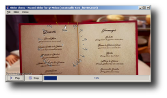 Screenshot eines Sliders
